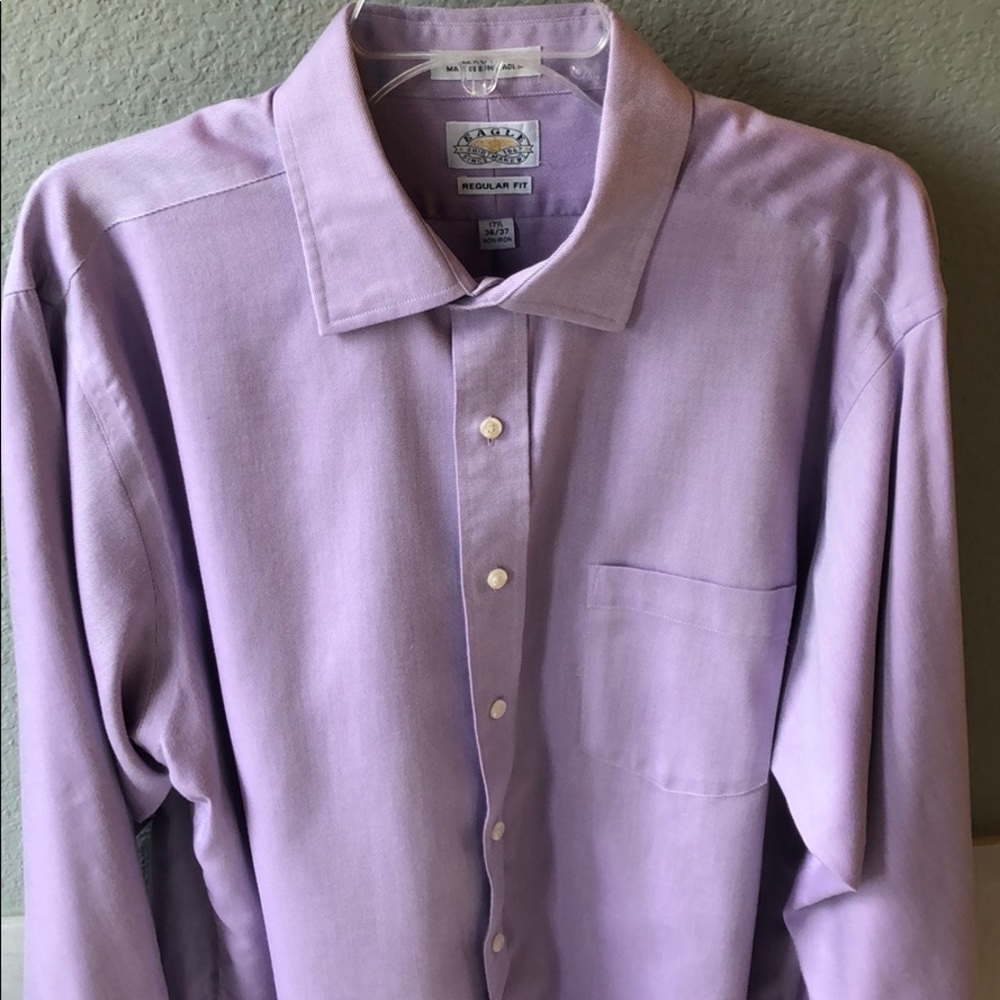 Eagle Shirtmakers 100% cotton non-iron dress shirt